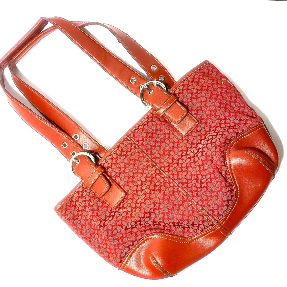 Coach Signature Monogram Purse